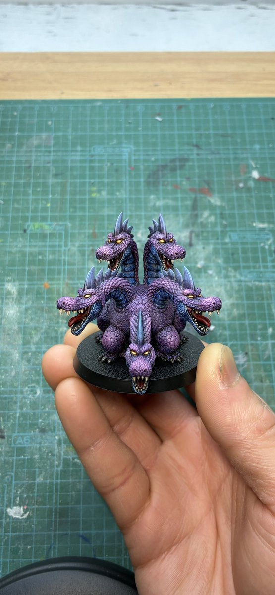 hirobilo's tweet photo. 3Dプリンターで
やまたのおろち
キングヒドラ
作りました！

#ドラクエ
#ドラクエフィギュア
#nomadsculpt https://t.co/TqjIuploCh