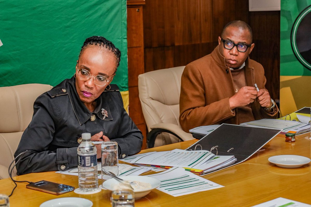 MYANC's tweet photo. The panel, led by NEC Member Cde Kgosientsho Ramokgopa, alongside Cde Mduduzi Manana and Cde Sindisiwe Chikunga, continues with interviews in Rustenburg with prospective mayoral candidates for the Matlosana and Madibeng Local Municipalities.

The interviews form part of the ANC’s commitment to selecting capable, ethical and service-driven leaders to advance effective local government.

#LGE2026 #RegisterToVoteANC