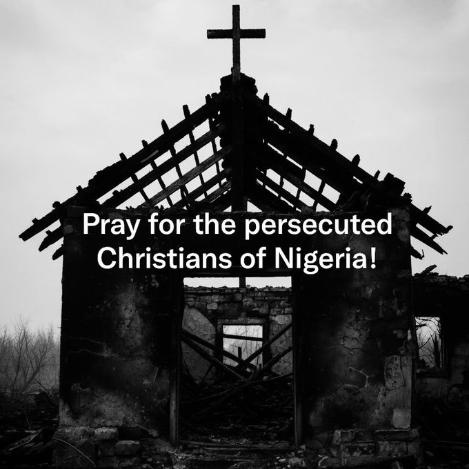RightsWBorders's tweet photo. 350+ #Christians massacred in Tegina, #Nigeria by Fulani jihadists—shot, hacked, burned alive for not converting. Men, women, children targeted in cold blood. This isn't 'farmer clashes'—it's #religious slaughter. The world stays silent as Nigeria bleeds. https://t.co/16ReQ4C25x