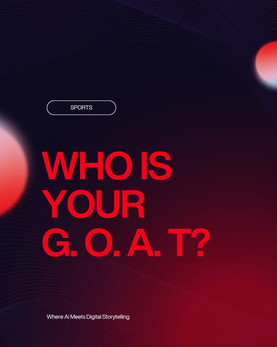 promptwiremedia's tweet photo. Messi vs Ronaldo.
Two decades. Thousands of arguments. Zero agreement.
Until now.
The GOAT debate is finally over — and AI made the call 🐐
Agree? Disagree? One word only 👇
#Messi #Ronaldo #GOAT #Football https://t.co/Iu6oRaOrl6