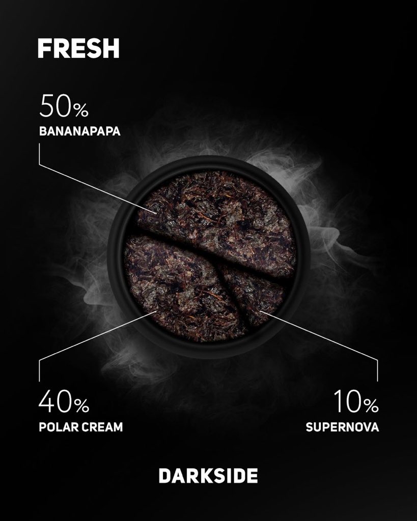 trydarkside_jp's tweet photo. WEEKLY MIX #04

今週のおすすめミックスはこちら💨

▪️ BANANAPAPA 50%
▪️ POLAR CREAM 40%
▪️ SUPERNOVA 10%

完熟バナナの濃厚な甘さに、POLAR CREAMの甘過ぎないなめらかなクリーミーさを合わせたデザート系ミックス🍌🥛
SUPERNOVAを少し加えることで、甘さの中にほどよい清涼感が加わり、最後まで心地よく楽しめます！

デザート系好きだけど夏はちょっと、、、って方にも是非試していただきたい一杯です🍨

#dsweeklymix