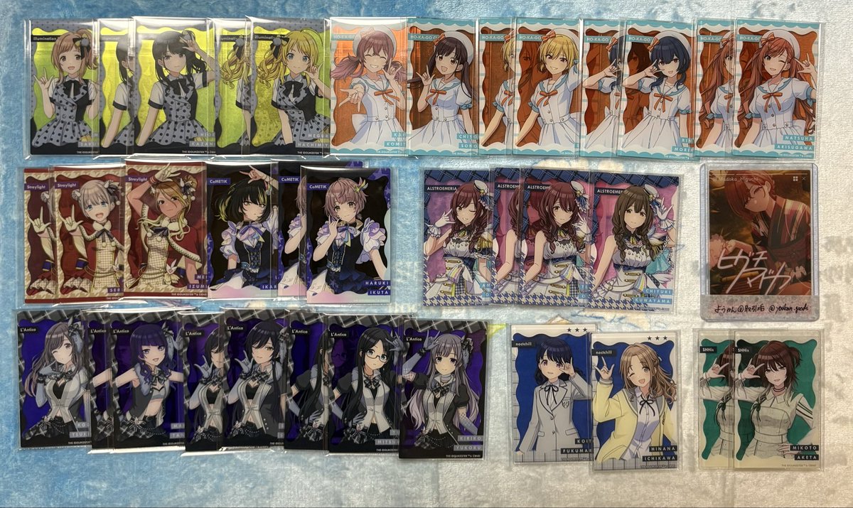 youkan_goods's tweet photo. 【交換】 シャニマス 衣装展 開催記念 アクカ

【譲】 画像1-3

【求】 開催記念 透1(友人分) or 同種円香 

郵送 or IWSF現地 or イベント現地 https://t.co/KtUf87UVd4