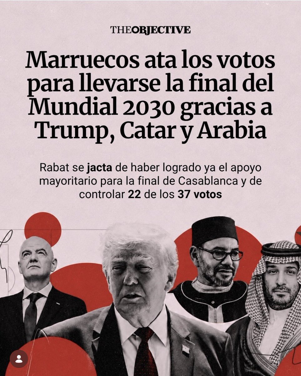 Iberismo's tweet photo. ¿MUNDIAL IBÉRICO?

Marruecos se ríe en la cara de todos los ibéricos. Pero, ¿Se puede competir contra ellos?

Te lo explico brevemente 🧵👇 https://t.co/nilwaUPU3T