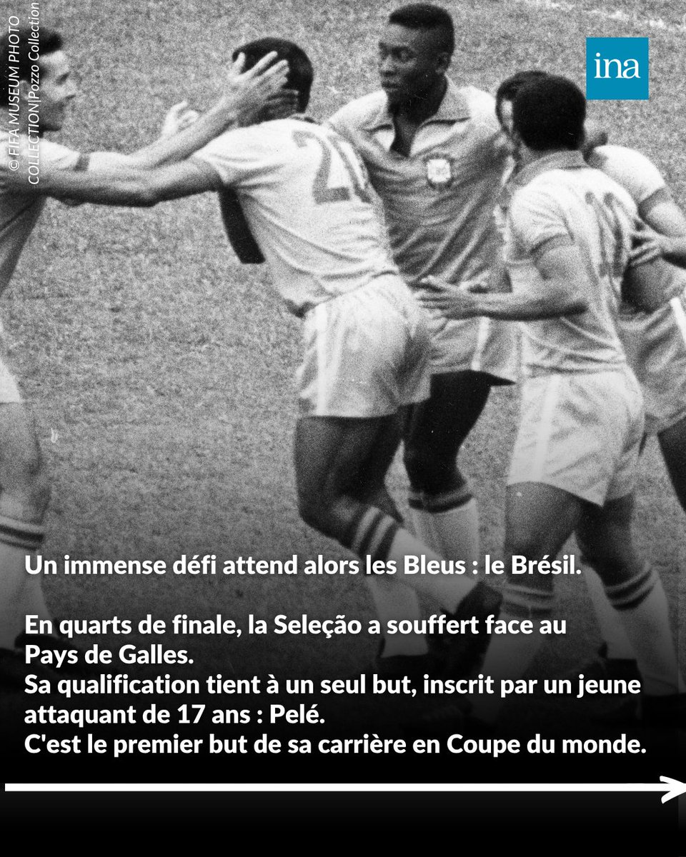 Inafr_officiel's tweet photo. La France est en demi-finale de la Coupe du monde pour la troisième fois d'affilée !

Mais quand a-t-elle joué une demi-finale pour la première fois de son histoire ? https://t.co/59wite5xF2