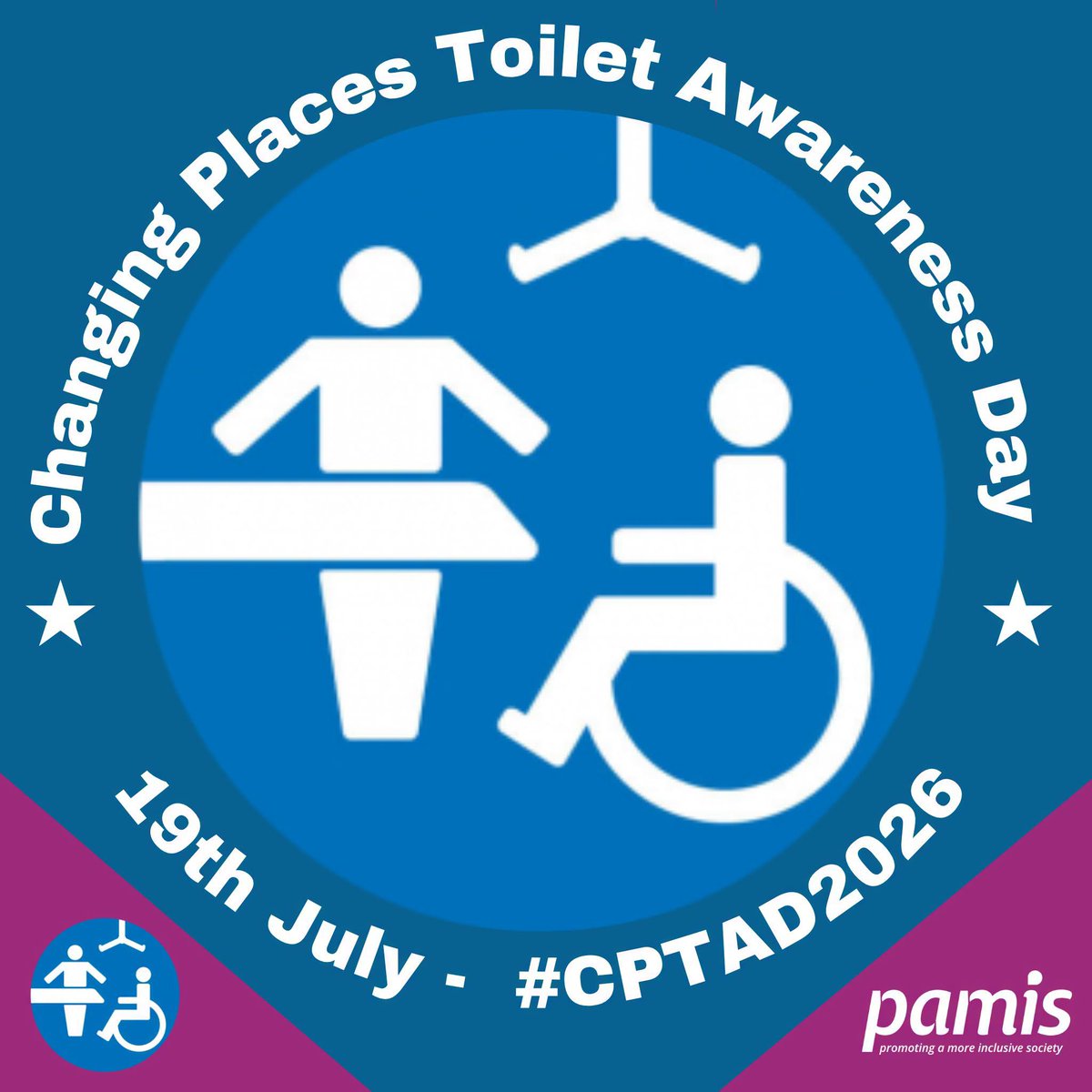 VCDBusiness's tweet photo. ♿ Over a 1/4 of a million people in the UK rely on #ChangingPlaces toilets.

This year marks the 20th anniversary of Changing Places UK Awareness Day on 19 July 2026. Help spread the word and show all visitors are welcome using #CPAD2026

Read more 👇
https://t.co/IFvLgMrSx6 https://t.co/kzQuKJQ5Zm