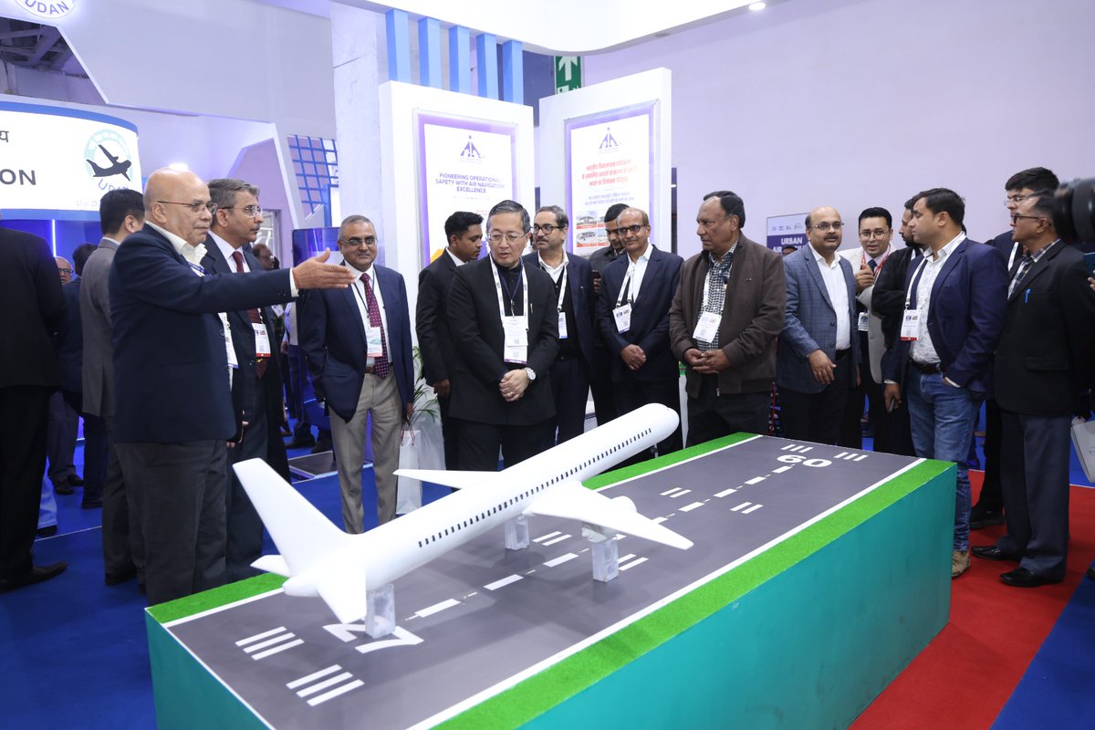 CII_AirMobility's tweet photo. Air Mobility Expo 2025 convened leading aviation stakeholders &amp; leaders.
Join us for Air Mobility Expo 2027, from 4–7 February 2027 at Yashobhoomi, New Delhi, showcasing technological advancements.
Register: https://t.co/okh64DexeT 

#AirMobilityExpo2027 #BharatMobilityExpo2027 https://t.co/rI6C6fHNPn