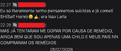 LariaLaw's tweet photo. @BaionVT Aconteceu isso no meu chat semana passada, pessoal realmente tá desaprendendo como que vive em sociedade k https://t.co/u52Wb9B7sW