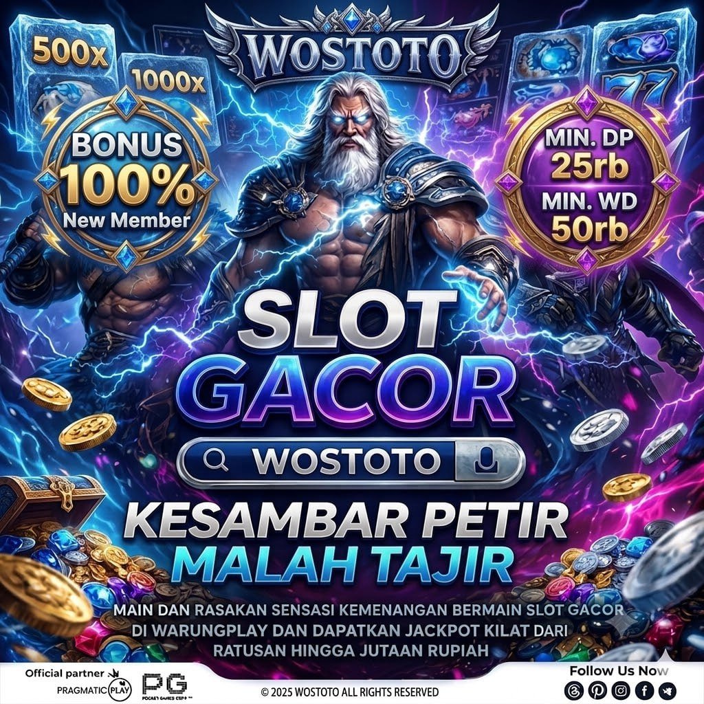 wostotoofficial's tweet photo. Mau modal receh tapi hasil maksimal? 🤑 Cuma di WOSTOTO yang bisa kasih kamu BONUS 100% NEW MEMBER di awal!

Gak pakai ribet, Kesambar petir bukannya rungkad, malah bikin makin TAJIR melintir! ⚡️💰

Daftar gratis!
⚡️ https://t.co/tkAG9zjYSs https://t.co/6PCj2PPXt1