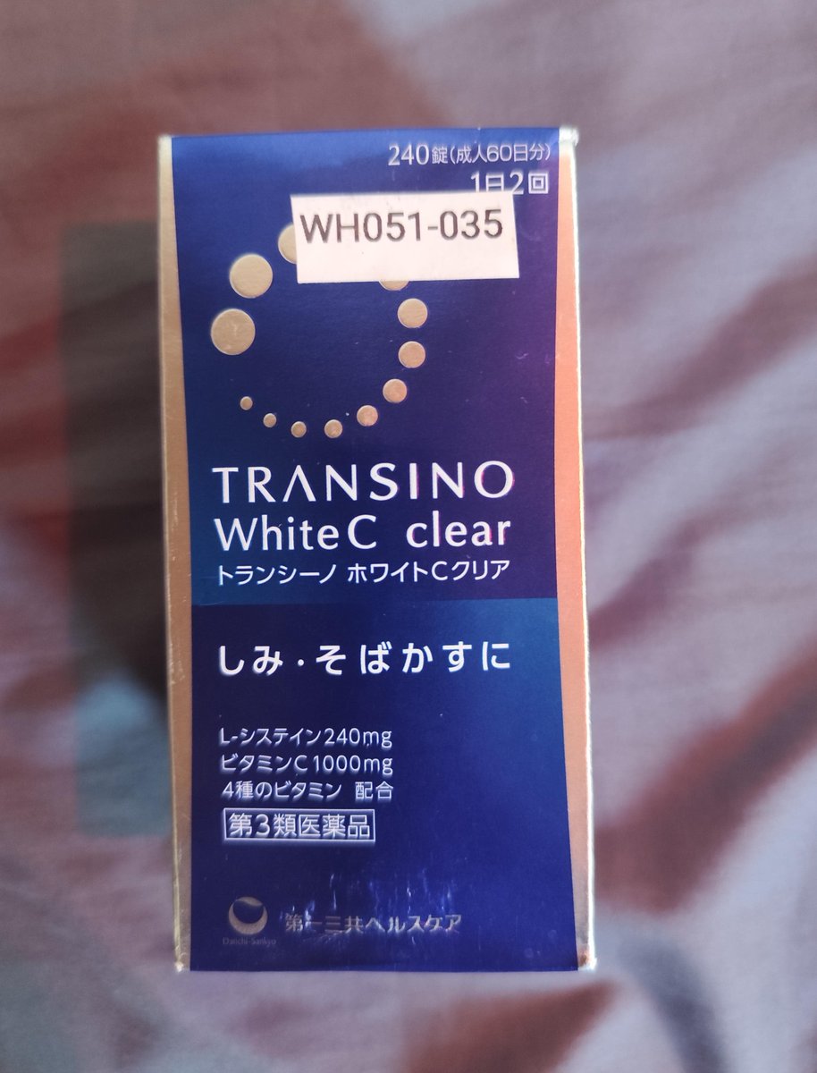 syntaesize's tweet photo. ada yg lagi nyari transino white c clear 240 tablets gaa 😭🙏

masih baru &amp; segel yaa, dijual krn ga jd dipakai dan butuh uang 😿

ori jepang 🇯🇵
harga Rp550.000 (nego tipis)

batam bisa cod, luar batam bisa kirim. rt sangat membantu yaa 😭🤍

#wts #zonauang #zonajajan #zonabu https://t.co/DWgjab62ec