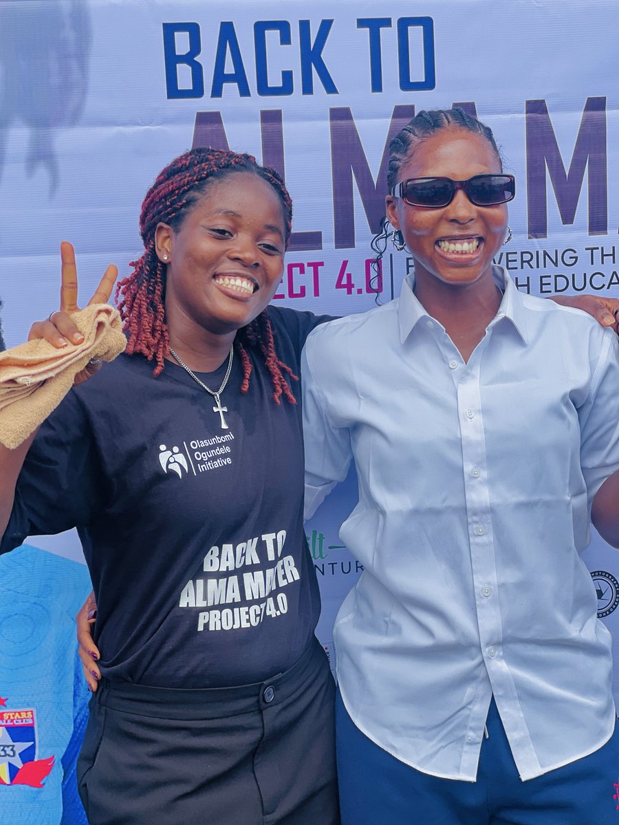 MacarthyAdebisi's tweet photo. Back to Alma Mater project 4.0 was a proof that giving back changes everything. 

Yesterday was more than an event, it was a seed planted. Education + sport with real heart. 

Grateful to have witnessed it. God bless Olasubomi Ogundele Initiative✌️🫶

#carthythelaughinggas https://t.co/SPA4U1fMdV