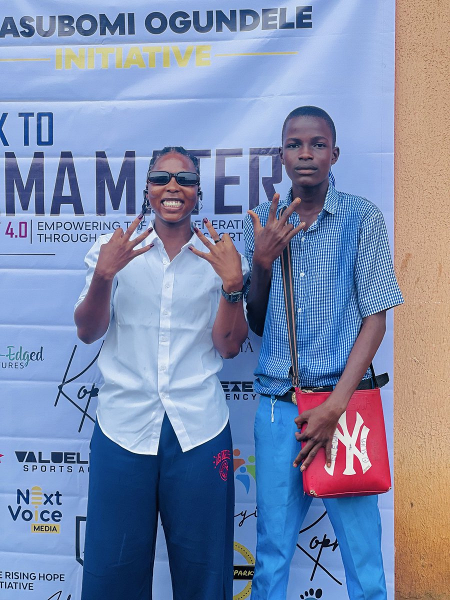MacarthyAdebisi's tweet photo. Back to Alma Mater project 4.0 was a proof that giving back changes everything. 

Yesterday was more than an event, it was a seed planted. Education + sport with real heart. 

Grateful to have witnessed it. God bless Olasubomi Ogundele Initiative✌️🫶

#carthythelaughinggas https://t.co/SPA4U1fMdV