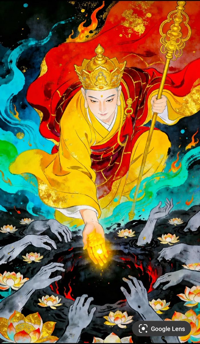 Suvira_108's tweet photo. When bodhisattvas practice the six perfections, they do so with a mind suffused with unbiased honesty and kindness; this is what is called great compassion. https://t.co/7B6Jtd8Jxv