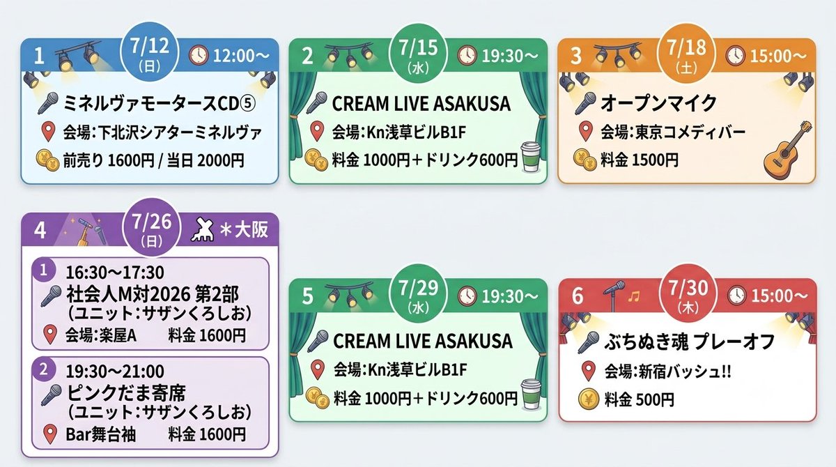 otsukadesuyoo's tweet photo. 7月ライブ情報です！
もうちょい増やすと思います！

見に来れるライブある人はお気軽にDMください！ https://t.co/qTRqgjpjhE