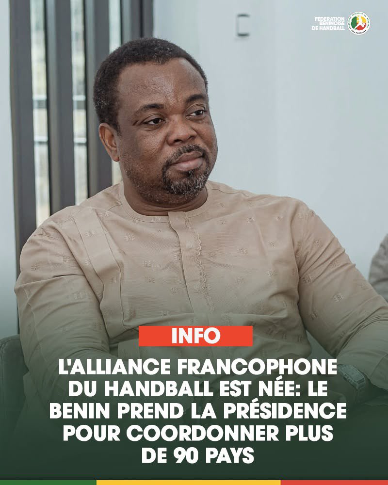 FbHandball's tweet photo. 🇧🇯𝗟𝗲 𝗵𝗮𝗻𝗱𝗯𝗮𝗹𝗹 𝗯𝗲́𝗻𝗶𝗻𝗼𝗶𝘀 𝗰𝗼𝗻𝘁𝗶𝗻𝘂𝗲 𝗱𝗲 𝗿𝗮𝘆𝗼𝗻𝗻𝗲𝗿 𝗮̀ 𝗹'𝗶𝗻𝘁𝗲𝗿𝗻𝗮𝘁𝗶𝗼𝗻𝗮𝗹 

🔗 https:/fb-handball.com/2026/07/09/lalliance-francophone-du-handball-est-nee-le-benin-prend-la-presidence-pour-coordonner-plus-de-90-pays/ https://t.co/cxHra8SOSG