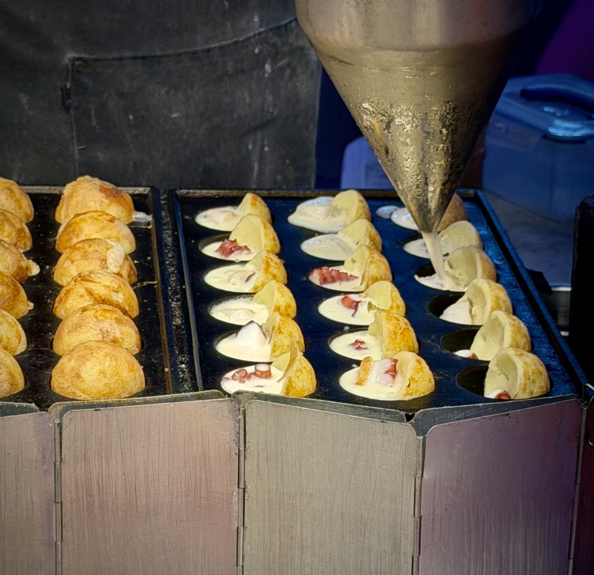 えーーー！！😳🐙 たこ焼き…!? カプセルみたいな作り方に びっくり