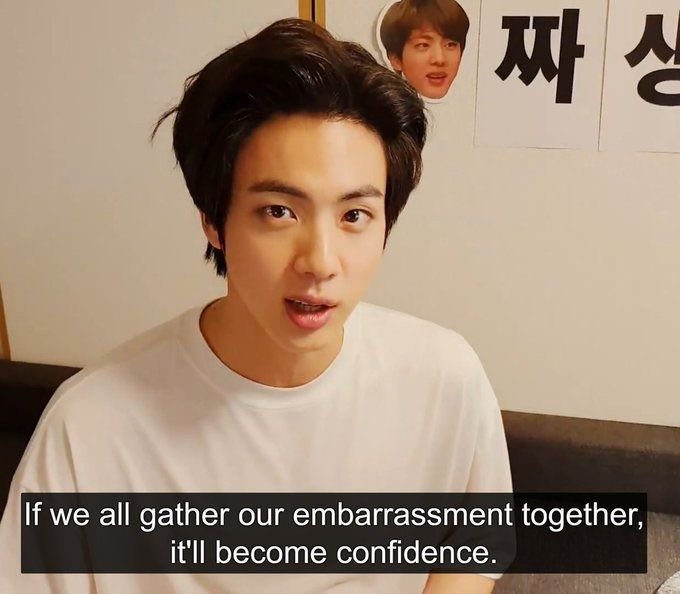 j saw seokjin's dimples tweet media