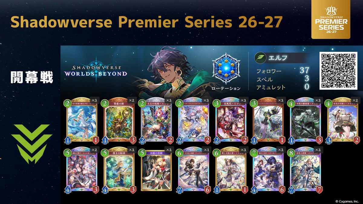 Shadowverse Premier Series on X: 