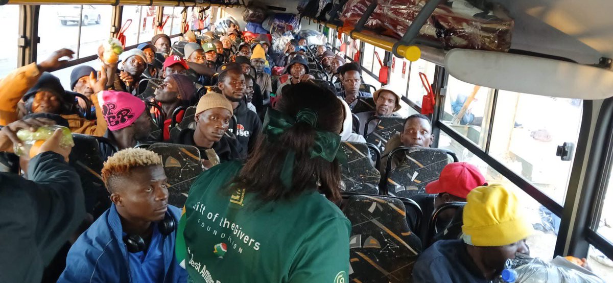 Ayesha_Bagus's tweet photo. Thank you, @GiftoftheGivers , for choosing humanity while politics sorts itself out.

Nearly 400 vulnerable people were transported safely and with dignity because compassion came first. Humanitarian aid should never be conditional. https://t.co/PQqSJzosKP