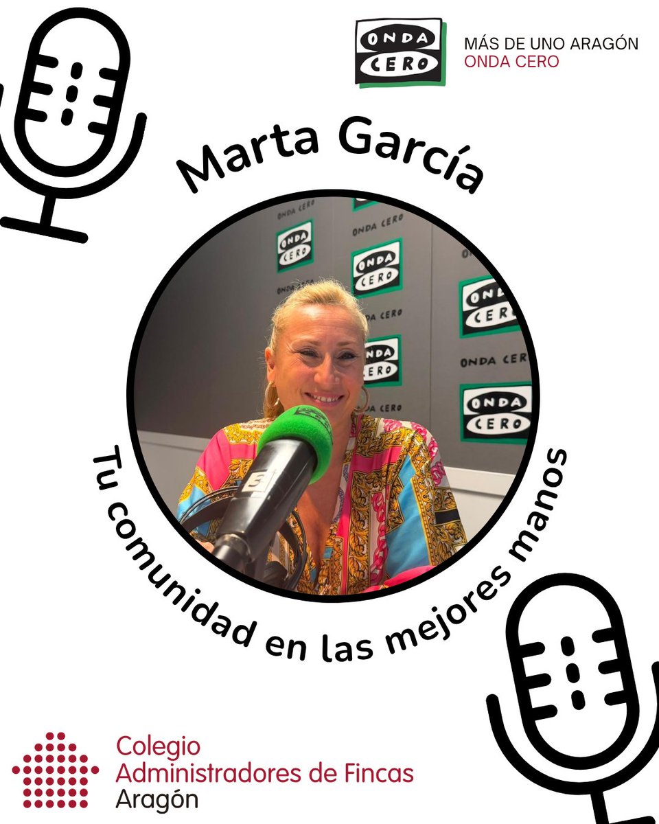 cafaragon's tweet photo. Tu comunidad en las mejores manos en
@OndaCeroAragon.
Nuestra compañera Marta García, desde Huesca,  respondió preguntas enviadas por los oyentes.
Puedes escucharlo aquí 👇
https://t.co/33JfNCnRML https://t.co/69xUJHyiyK