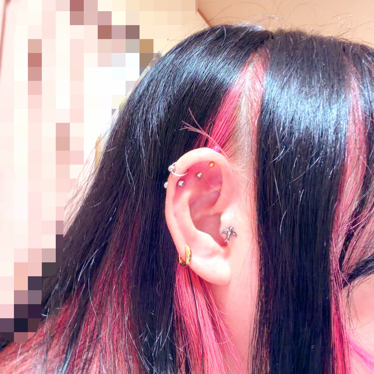 runn1114's tweet photo. 彼ピから貰ったピアス！さーどれでしょ笑
 #ぽっちゃり女子 https://t.co/QkJSKO2D9E