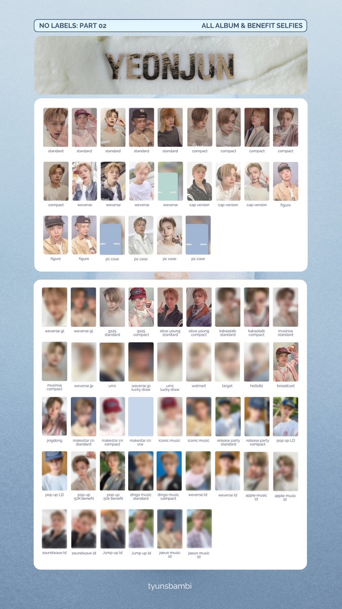 tyunsbambi's tweet photo. #YEONJUN NO LABELS: PART 02 - Photocard Template #연준 포토카드 리스트  

Updated with dingo music, kr lucky draws, release party and misc previews
   https://t.co/MPKMZ5mhCK 

tomorrow x together txt yeonjun template photocard no labels solo https://t.co/FfI9Hb68ds