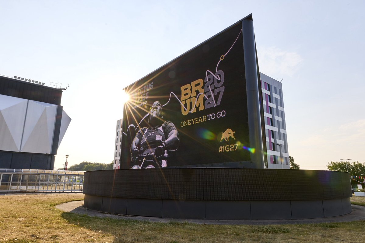 WeAreInvictus's tweet photo. Welcome to the NEC for the One Year To Go event for the #InvictusGames Birmingham2027! https://t.co/2QugZRHV7l