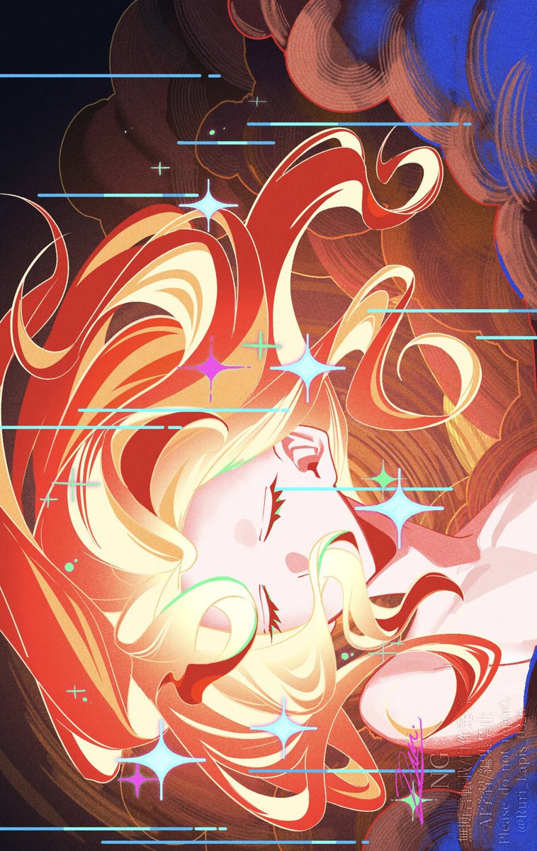 Ruri_Lapis_0326's tweet photo. 🔥✨
#illustration https://t.co/IoAPun3Zk8