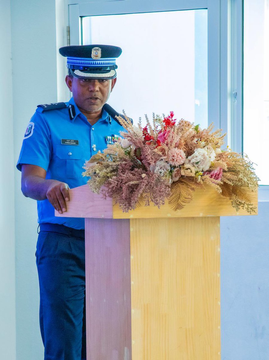UNODC_BMB's tweet photo. @UNODC_BMB inaugurated surveillance cameras at G.A. Gadhdhoo Harbour to strengthen maritime security and combat maritime crime. Thanks to @JapaninMaldives 🇯🇵, G.A. Gadhdhoo Island Council &amp; @PoliceMv for their valued partnership. #MaritimeSecurity #BorderManagement https://t.co/rUHtmbSV3m