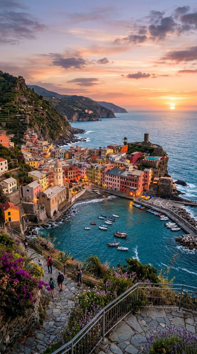 Topten500's tweet photo. Cinque Terre, Italy Travel https://t.co/pluKz483F0
