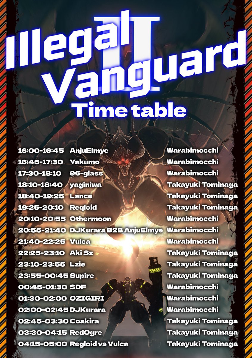 （4月VIP 10%off中） Akiです❣0415 Illegal_Vanguard 本日です！