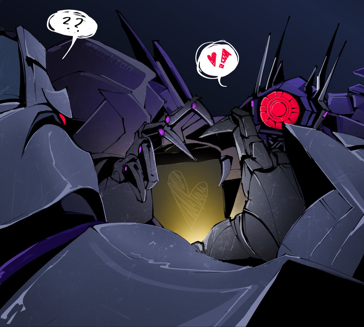 Zurkton's tweet photo. 🫶
:
#Transformersprime #Shockwave #Megatron https://t.co/9CPuD8wl4J