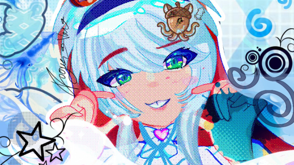 RogueVAfr's tweet photo. 1 MORE DAY.. (or 4) 
#VTuber #Debut #vtuber #VTuberがチャンネル晒したらみんながRTしてくれてブァァァって登録数が増える #vtuberdebut #envtuber 
https://t.co/dZfkA7h8n3

ART BY ME 
🌰🌊 https://t.co/R1D74VsIlf