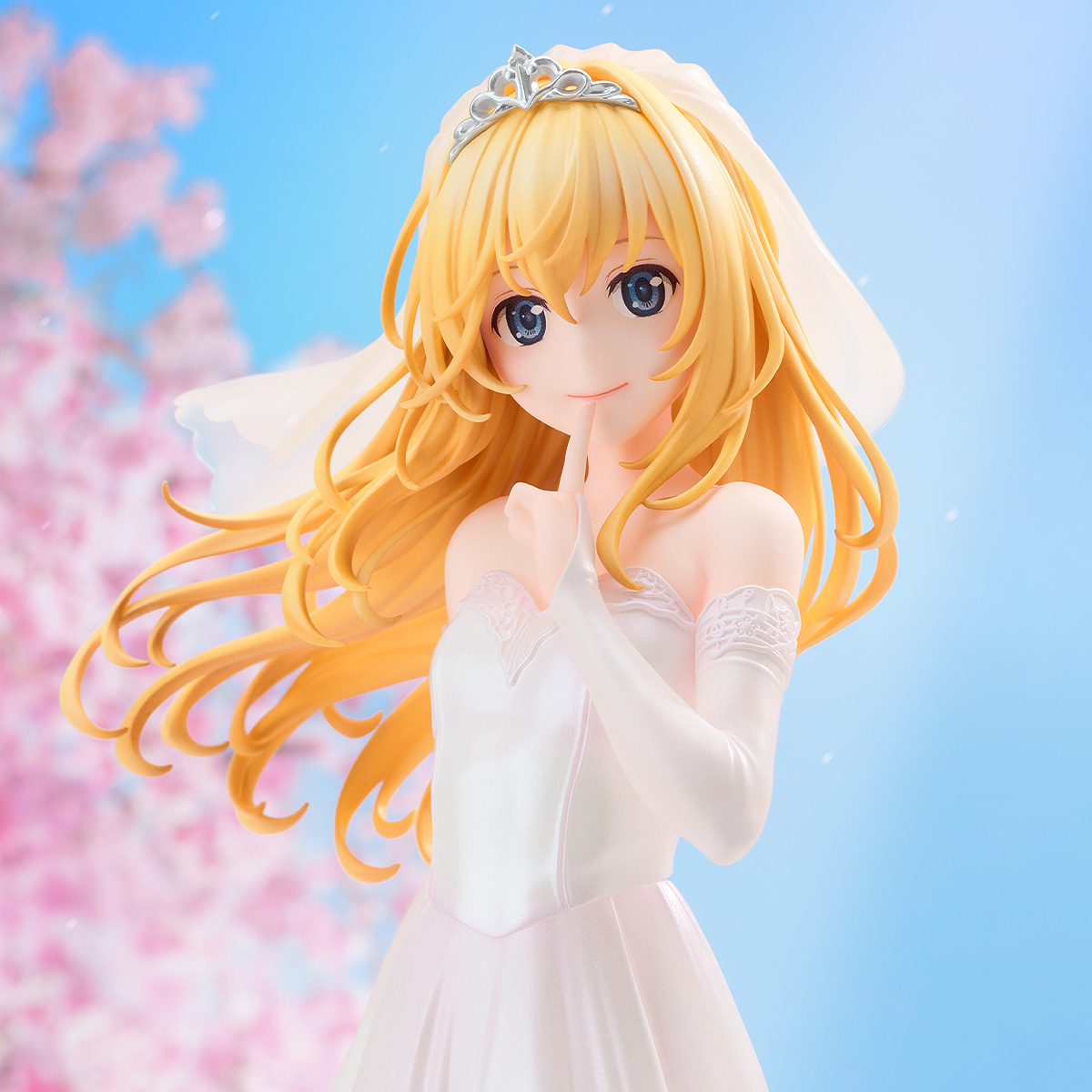 gsc_goodsmile's tweet photo. G.S.Collection
宮園かをり ウェディングドレスVer.
＿＿＿＿＿＿＿＿＿＿

新川直司先生監修！
ウェディングドレス姿の宮園かをりが立体化！