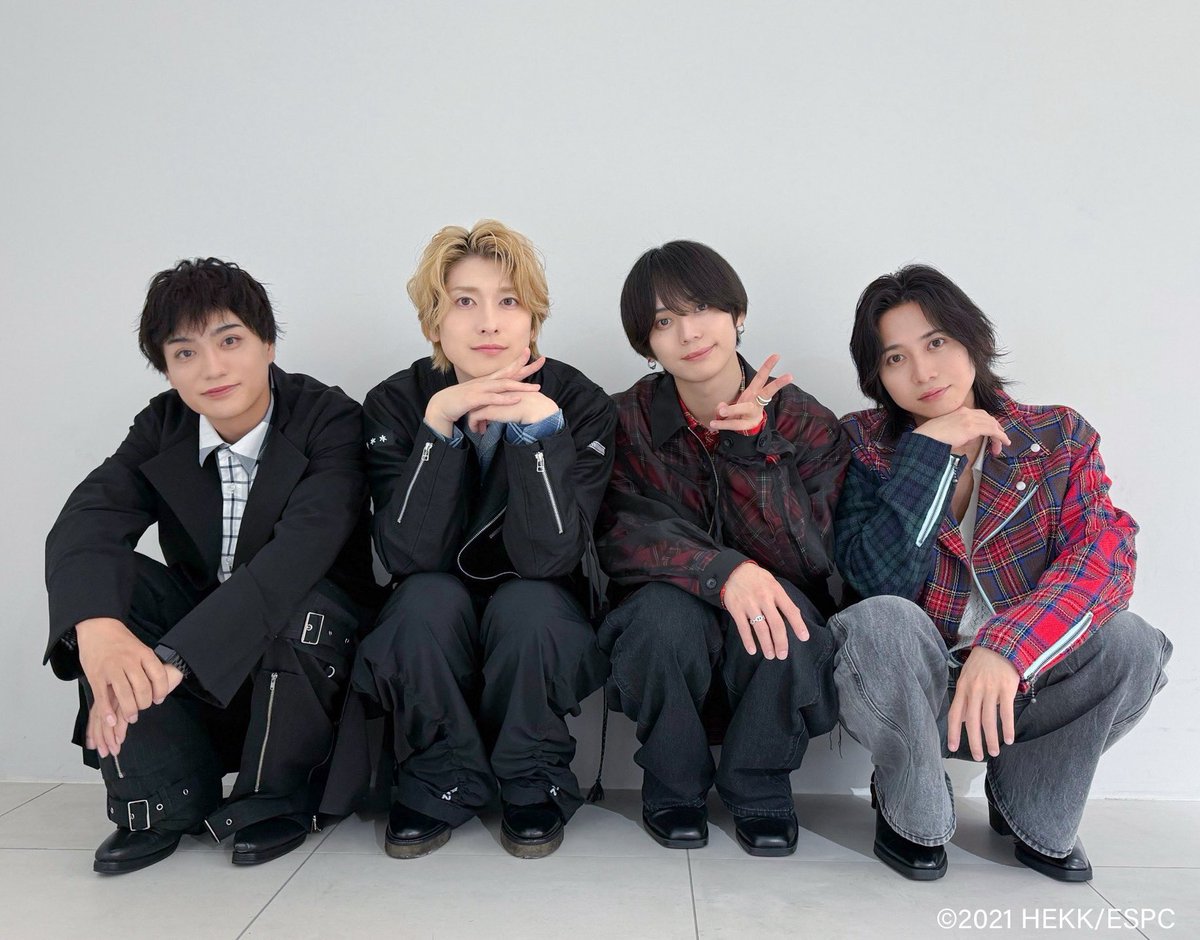 ensemble_stage's tweet photo. 🌟掲載情報🌟
-10th Anniversary LIVE-

本日発売の「アニメディア8月号」に〈Trickstar〉キャストの撮り下ろし＆インタビューが掲載されました📙

氷鷹北斗役 #山本一慶 さん
明星スバル役 #竹中凌平 さん
遊木 真役 #松村泰一郎 さん
衣更真緒役 #谷水力 さん

ぜひチェックしてください✨
#あんステ https://t.co/4rLuE8Efix