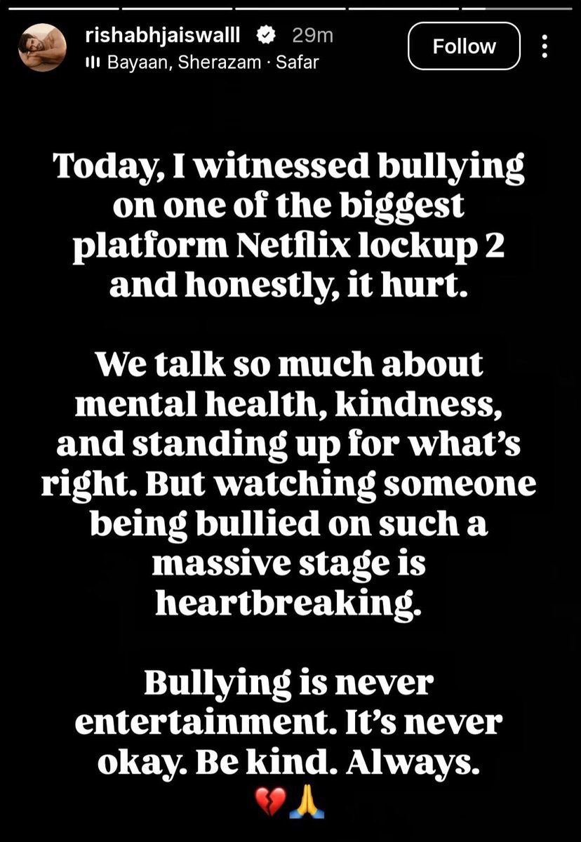 lafdajalebi's tweet photo. He’s been calling out Shreya alot lately 😞 https://t.co/A6yg1QH6ZW