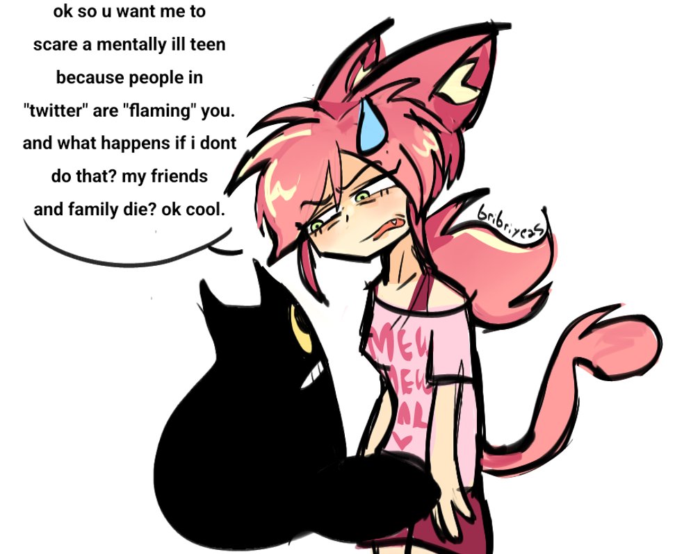 bribriyeas's tweet photo. Cat fight #deltarune https://t.co/MWQ6EnoWzL