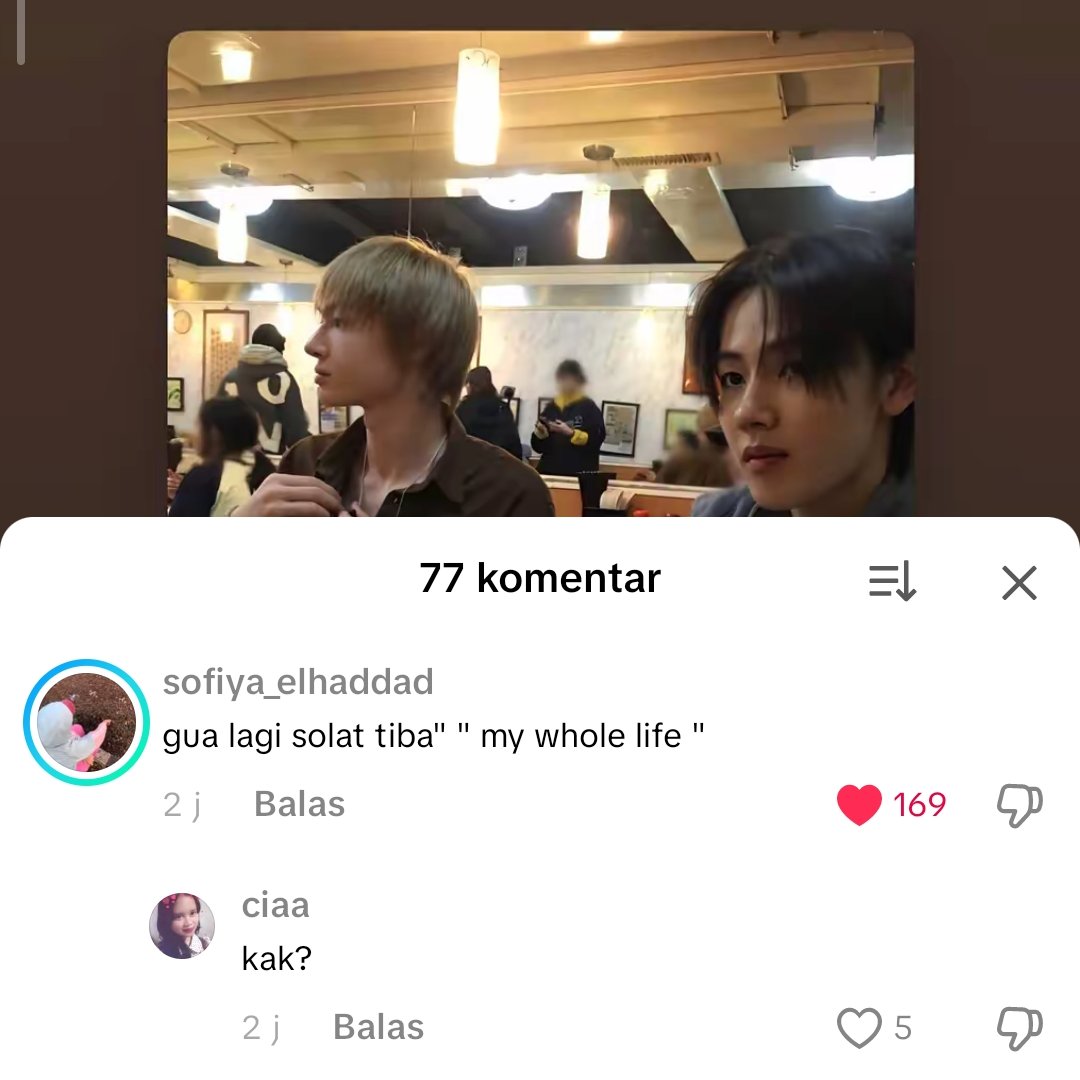 user291012's tweet photo. KAK 😭😭😭😭😭😭 LAGI SHOLAT TIBA-TIBA 'MY WHOLE LIFE" 😭😭😭😭😭😭

cr : tt https://t.co/m1zIWynkvx