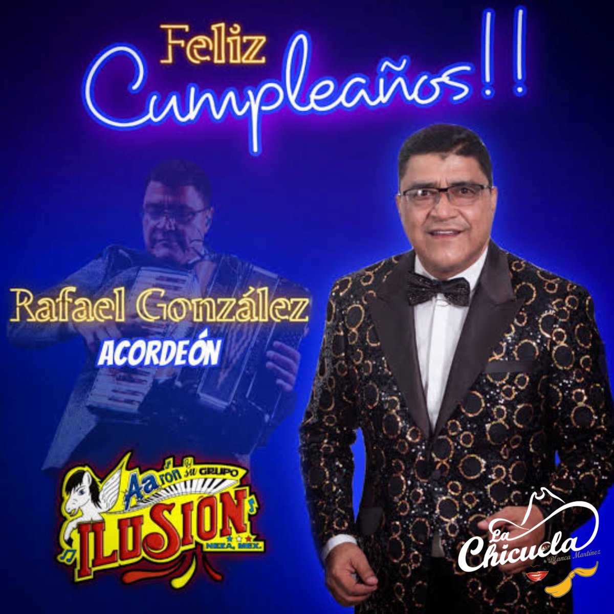 chicuela's tweet photo. Feliz cumpleaños Rafa @AaronYsuGrupoO
#FelizCumpleaños #Felicidades #HappyBirthDay #HBD #FelizCumple #FiestaDeCumpleaños #Happy #Gracias #Dios #Bendiciones https://t.co/iqo9w3KZIt