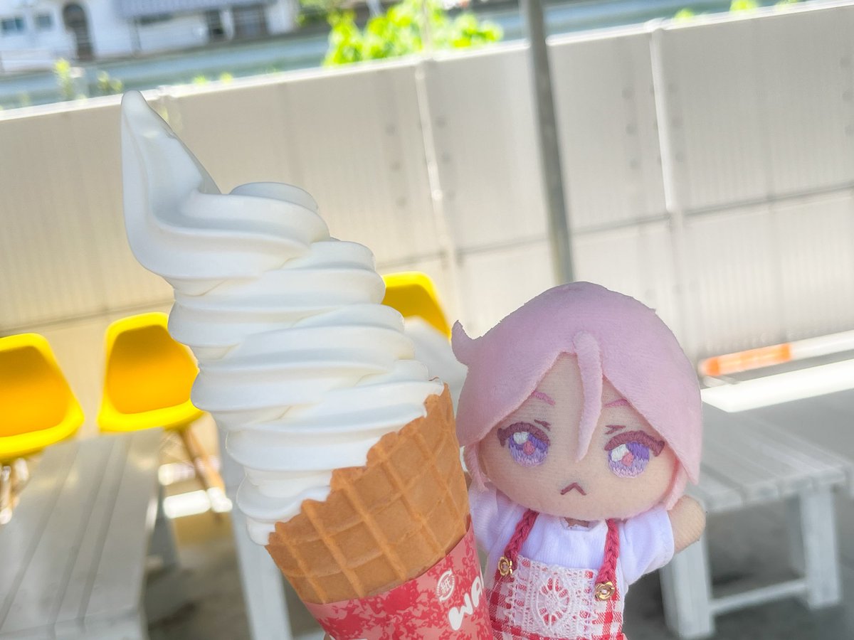 ソフトクリームやで！