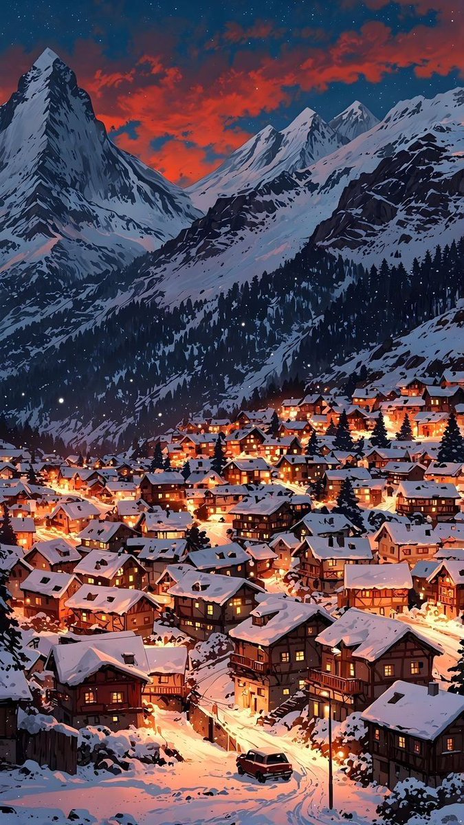 earthwhisperss's tweet photo. Winter in Zermatt, Switzerland https://t.co/6dmjbY1UHE