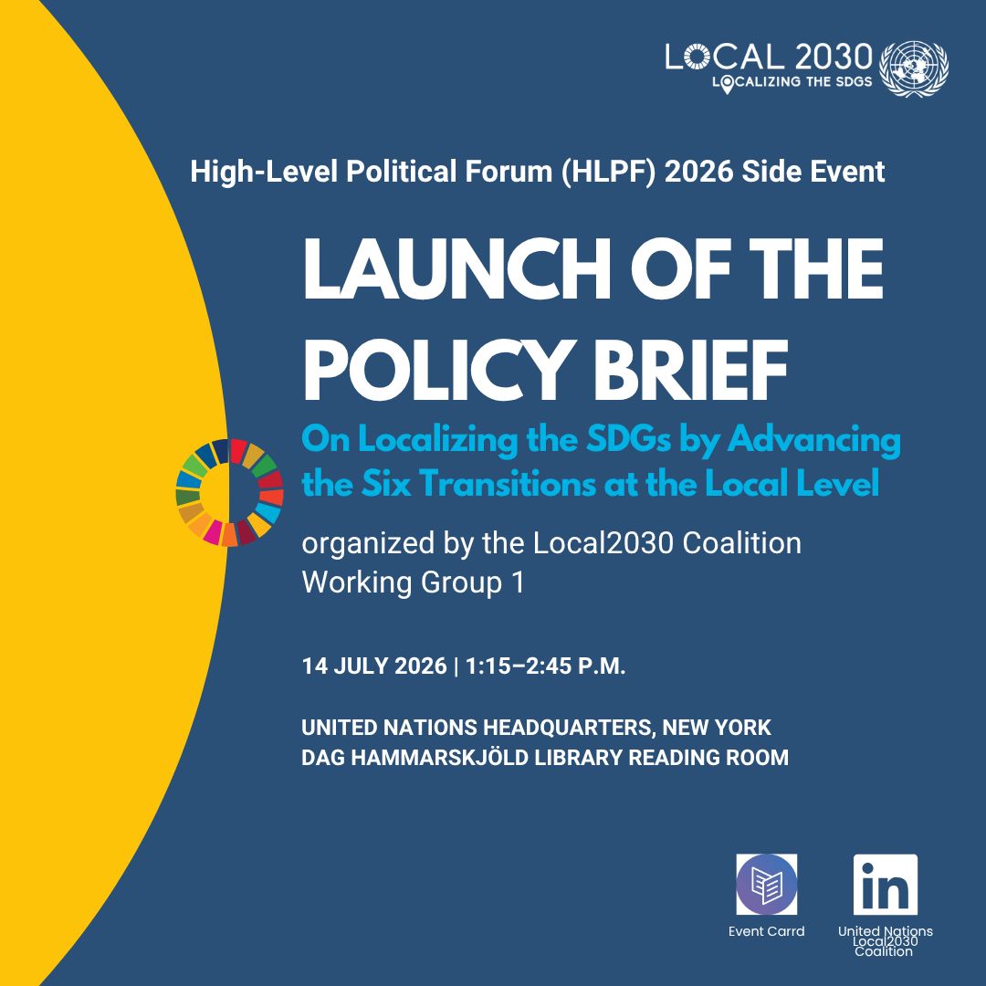 UN-Habitat SDG Localization tweet media