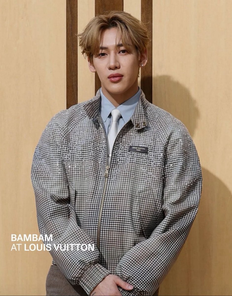Chalermwan3's tweet photo. Congratulations 🎉 
#BamBam 

#BamBamxLVMenSS27
 #LVMenSS27
#LouisVuitton
@BamBam1A @LouisVuitton https://t.co/ULjAzp7ytZ