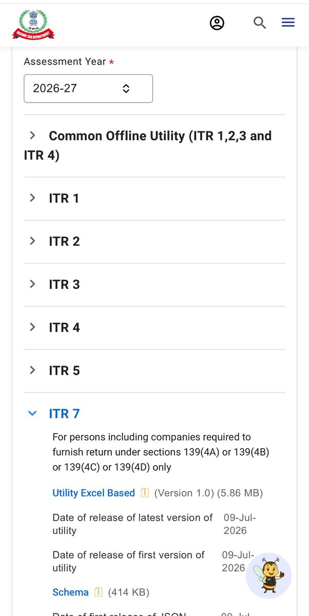 Income Tax India tweet media
