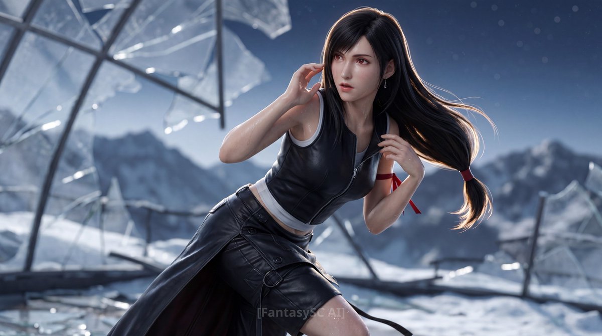 雪山で密会！？ Tifa Lockhart: Cold Leather Scandal セブンスヘブン