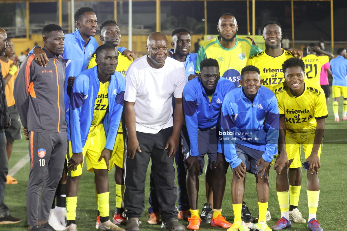 BataImages's tweet photo. Mike Mutebi reunited with his boys last Night as Friends Mustafa Kizza  played Friends of Victor Wanyama and Donald Mariga. https://t.co/iksciTlx5P