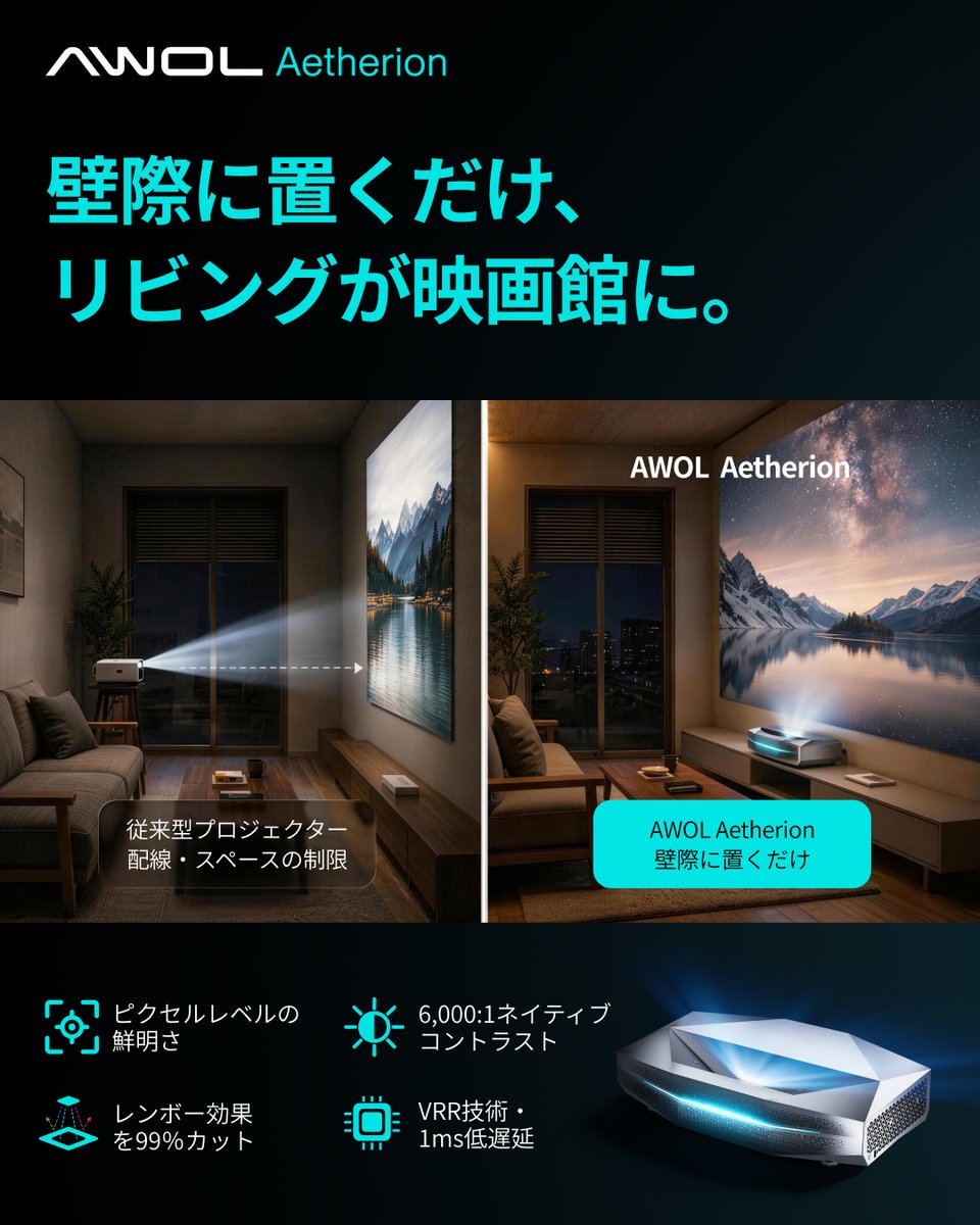 AWOL Vision JP|エーウォル ビジョン tweet media