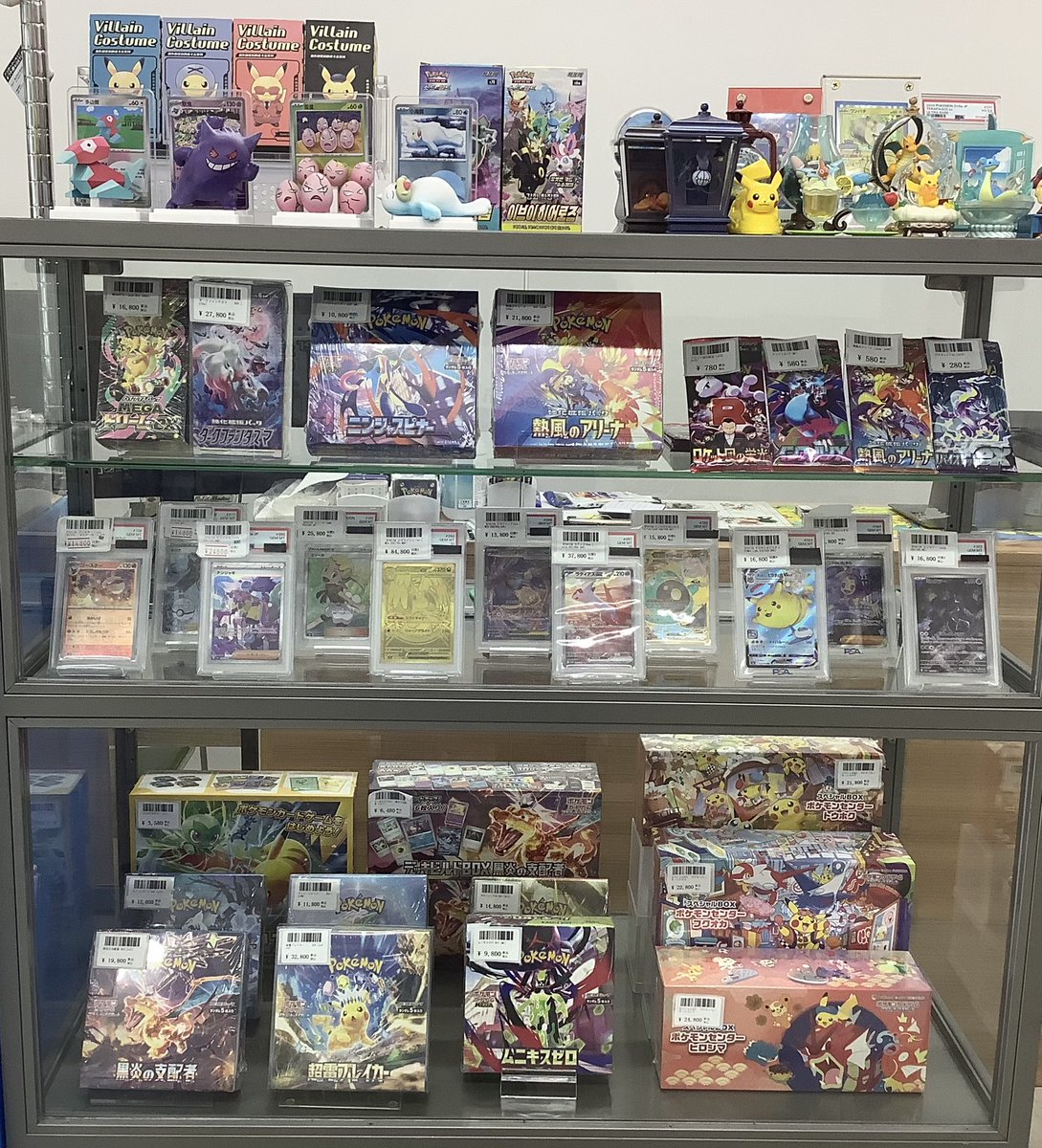 販売情報】 未開封BOX各種や PSA10各種、品出し致しました✨😆 お求め