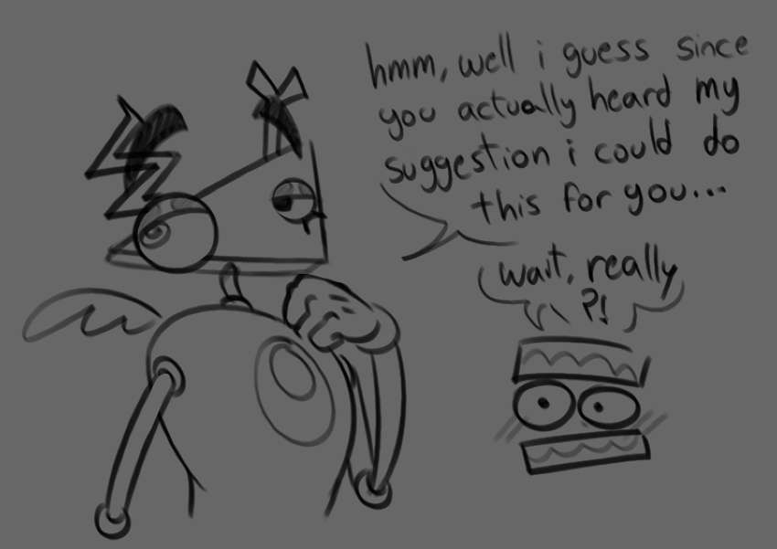 P1NKB0XUXD's tweet photo. Caine wants to understand...
#crookedteeth #SurpriseShow #tadcnsfw #genitalcircus
[1/5] https://t.co/EI5iSESBrK
