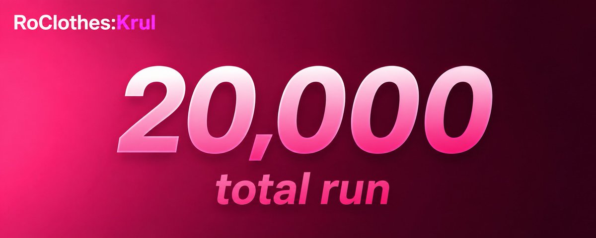 KrulHub's tweet photo. 20,000 total runs.

Thank you for making RoClothes:Krul what it is. This is only the beginning. https://t.co/Pd6Pja9cWf