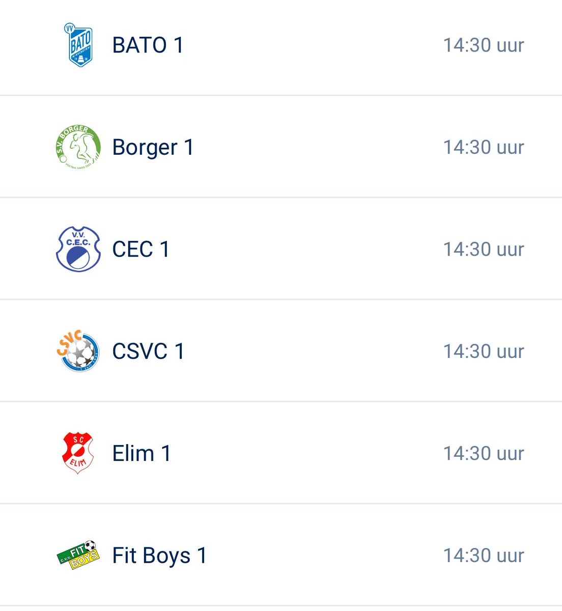 SVBorger0599's tweet photo. 🟢⚪️ I N D E L I N G

De competitie-indeling voor het komende seizoen is bekend. Dit is onze 4e Klasse G! ⤵️

#BorgerLeeft💚 https://t.co/6fMUP1orD8